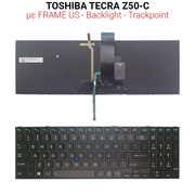 Πληκτρολόγιο Toshiba Tecra z50-c With Frame + Backlight + Trackpoint