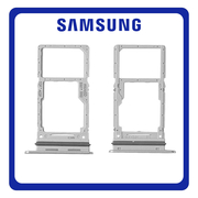 &Gamma;&nu;ή&sigma;&iota;&alpha; Original Samsung Galaxy A34 5G (SM-A346E, SM-A346B) SIM Card Tray + Micro SD Tray Slot &Upsilon;&pi;&omicron;&delta;&omicron;&chi;έ&alpha;&sigmaf; &Beta;ά&sigma;&eta; &Theta;ή&kappa;&eta; &Kappa;ά&rho;&tau;&alpha;&sigmaf; SIM SIlver &Alpha;&sigma;&eta;&mu;ί GH98-48063B (Service Pack By Samsung)
