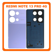 HQ OEM Συμβατό Με Xiaomi Redmi Note 13 Pro 4G (23117RA68G, 2312FPCA6G) Rear Back Battery Cover Πίσω Κάλυμμα Καπάκι Πλάτη Μπαταρίας Lavender Purple Μωβ (Premium A+)