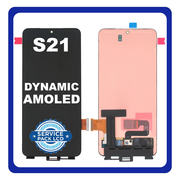Γνήσια Original Samsung Galaxy S21 5G 2021 (SM-G991B) Dynamic AMOLED LCD Display Screen Assembly Οθόνη + Touch Screen Digitizer Μηχανισμός Αφής Black Μαύρο GH96-13942A GH96-13942B (Service Pack By Samsung)