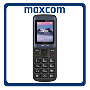 MaxCom MM718L Single SIM, Brand New Feature Mobile Phone Κινητό με  Μεγάλα Κουμπιά Black Μαύρο
