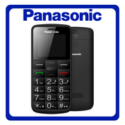 Panasonic KX-TU110 Dual SIM, Brand New Feature Mobile Phone Κινητό με Κουμπιά Black Μαύρο