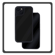 Θήκη Πλάτης - Back Cover, Silicone Σιλικόνη Black Μαύρο Color Shock Case iPhone 15