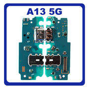 Γνήσια Original Samsung Galaxy A13 5G (SM-A136U, SM-A136U1) USB Type-C Charging Dock Connector Flex Sub Board, Καλωδιοταινία Υπό Πλακέτα Φόρτισης + Microphone Μικρόφωνο + Audio Jack Θύρα Ακουστικών GH96-15201A (Service Pack By Samsung)