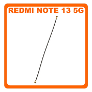 Γνήσια Original Xiaomi Redmi Note 13 5G (2312DRAABG, 2312DRAABI), Coaxial Antenna Signal Module Flex Cable Ομοαξονικό Καλώδιο Κεραίας Black Μαύρο 146mm (Service Pack By XIaomi)