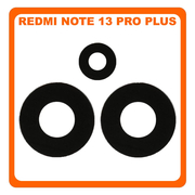 Γνήσια Original Xiaomi Redmi Note 13 Pro Plus 5G, Redmi Note 13 Pro+ 5G (23090RA98C, 23090RA98G) Rear Back Camera Lens Πίσω Τζαμάκι Κάμερας (Set) (Service Pack By Xiaomi)