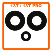 Γνήσια Original Xiaomi 13T 5G (2306EPN60G) / 13T Pro 5G (23078PND5G) Rear Back Camera Lens Πίσω Τζαμάκι Κάμερας (Set) (Service Pack By Xiaomi)