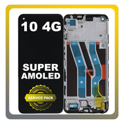 &Gamma;&nu;ή&sigma;&iota;&alpha; Original Realme 10 4G (RMX3630) Super AMOLED LCD Display Screen Assembly &Omicron;&theta;ό&nu;&eta; + Touch Screen Digitizer &Mu;&eta;&chi;&alpha;&nu;&iota;&sigma;&mu;ό&sigmaf; &Alpha;&phi;ή&sigmaf; + Frame Bezel &Pi;&lambda;&alpha;ί&sigma;&iota;&omicron; &Sigma;&alpha;&sigma;ί Black &Mu;&alpha;ύ&rho;&omicron; 4130359 (Service Pack By Realme)