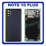 OEM HQ Samsung Galaxy Note 10 Plus , Note10 Plus 10+ N975 (N975F N975F/DS) Rear Back Battery Cover &Pi;ί&sigma;&omega; &Kappa;ά&lambda;&upsilon;&mu;&mu;&alpha; &Kappa;&alpha;&pi;ά&kappa;&iota; &Mu;&pi;&alpha;&tau;&alpha;&rho;ί&alpha;&sigmaf; + Camera Lens &Tau;&zeta;&alpha;&mu;ά&kappa;&iota; &Kappa;ά&mu;&epsilon;&rho;&alpha;&sigmaf; Black &Mu;&alpha;ύ&rho;&omicron; (Premium A+)