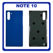 OEM HQ Samsung Galaxy Note 10 , Note10 N970 (N970F N970F/DS N970U N970U1 N970W  N9700/DS N970N) Rear Back Battery Cover Πίσω Κάλυμμα Καπάκι Μπαταρίας Blue Μπλε (Premium A+)
