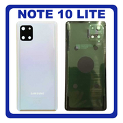 OEM HQ Samsung Galaxy Note 10 Lite , Note10 Lite N770 (SM-N770F, SM-N770F/DS, SM-N770F/DSM) Rear Back Battery Cover Πίσω Κάλυμμα Καπάκι Μπαταρίας + Camera Lens Τζαμάκι Κάμερας Aura Glow (Premium A+)