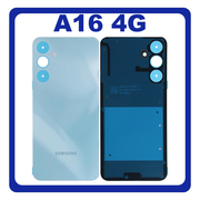 Γνήσια Original Samsung Galaxy A16 4G (SM-A165F, SM-A165F/DS) Rear Back Battery Cover Πίσω Καπάκι Πλάτη Μπαταρίας Water Green Πράσινο GH82-36040D (Service Pack By Samsung)