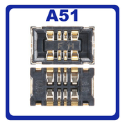 Γνήσια Original Samsung Galaxy A51 2020 (SM-A515F)  Board Socket Connector / BTB Socket A, Κοννέκτορας Μητρικής Πλακέτας (Service Pack By Samsung) 3710-004008