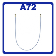 Γνήσια Original Samsung Galaxy A72 A725 A726 SM-A725F SM-A726B CBF Coaxial Antenna Cable 137mm Καλώδιο Κεραίας Ομοαξονικό Blue Μπλε GH39-02106A ​(Service Pack By Samsung)