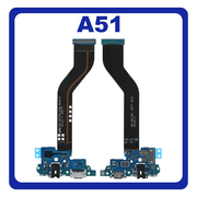 Γνήσια Original Samsung Galaxy A51 5G 2020 (SM-A516F) ΚΑΛΟΔΙΟΤΑΙΝΙΑ ΦΟΣΤΙΣΗΣ SUB TYPE-C USB PLUG CHARGING BOARD (CHARGING DOCK FLEX) (SERVICE PACK BY SAMSUNG) GH96-13456A