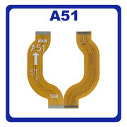 Γνήσιο Original Samsung Galaxy A51 (SM-A515F), MAIN FLEX CABLE MOTHERBOARD CONNECTOR ΚΕΝΤΡΙΚΗ ΚΑΛΩΔΙΟΤΑΙΝΙΑ ΜΗΤΡΙΚΗΣ (SERVICE PACK BY SAMSUNG) GH59-15202A GH82-25735A
