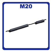 Γνήσιο Original Samsung Galaxy M20 M205 SM-M205F, SM-M205FN, SM-M205G, SM-M205M, SM-M205N On/Off Power Button + Volume External Button Καλωδιοταινία Κουμπιών Έντασης Εκκίνησης Black Μαύρο GH64-07230A (Service Pack By Samsung)