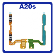 Γνήσιο Original Samsung Galaxy A20s A207 (A207F, A207F/DS) Volume Flex Cable Side Keys Button Καλωδιοταινία Κουμπιών Έντασης Ήχου GH81-17771A (Service Pack By Samsung)​