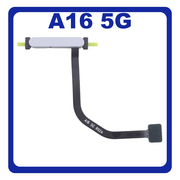 Γνήσια Original Samsung Galaxy A16 5G (SM-A166B, SM-A166B/DS) Fingerprint Sensor Flex Αισθητήρας Δαχτυλικού Αποτυπώματος Light Gray Γκρι GH96-18396B (Service Pack By Samsung)