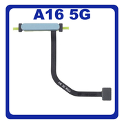 Γνήσια Original Samsung Galaxy A16 5G (SM-A166B, SM-A166B/DS) Fingerprint Sensor Flex Αισθητήρας Δαχτυλικού Αποτυπώματος Light Green Πράσινο GH96-18396C (Service Pack By Samsung)