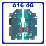Γνήσια Original Samsung Galaxy A16 4G (SM-A165F, SM-A165F/DS) USB Type-C Charging Dock Connector Flex Sub Board, Καλωδιοταινία Υπό Πλακέτα Φόρτισης + Microphone Μικρόφωνο GH96-18451A (Service Pack By Samsung)