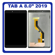 OEM HQ Samsung Galaxy Tab A 8.0 2019 8" Wi-Fi (SM-T290) TFT LCD Display Assembly Screen &Omicron;&theta;ό&nu;&eta; + Touch Screen Digitizer &Mu;&eta;&chi;&alpha;&nu;&iota;&sigma;&mu;ό&sigmaf; &Alpha;&phi;ή&sigmaf; Black &Mu;&alpha;ύ&rho;&omicron; (Premium A+)