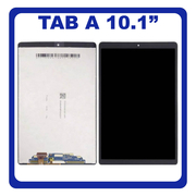 OEM HQ Samsung Galaxy Tab A 10.1 2019 10'' (SM-T510, SM-T515) TFT LCD Display Assembly Screen Οθόνη + Touch Screen Digitizer Μηχανισμός Αφής Black Μαύρο (Grade AAA+++)