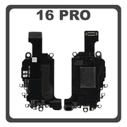 HQ OEM Συμβατό Με Apple iPhone 16 Pro, iPhone 16Pro (A3293, A3083) EarPiece Receiver Speaker Ακουστικό (Premium A+)