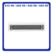 Γνήσια Original Samsung Galaxy A12 (SM-A125F/DSN), A13 (SM-A135F), A22 (SM-A225F), A42 5G (SM-A426B), A52 5G (SM-A526B)  Header Board To Board Board Connector / BTB Socket 2x39 Pin Κονέκτορας Πλακέτας 3710-004501 (Service Pack By Samsung)