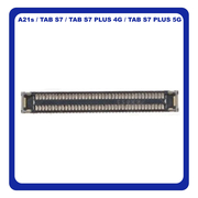 Γνήσια Original Samsung Galaxy A21s (SM-A217F), Galaxy Tab S7 (SM-T870,SM-T870), Galaxy Tab S7+ (SM-T970), Galaxy Tab S7+ 5G (SM-T976) Header Board To Board Board Connector / BTB Socket  2x39 Pin Κονέκτορας Πλακέτας 3710-004279 (Service Pack By Samsung)