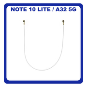 Γνήσια Original Samsung Galaxy Note 10 Lite (SM-N770F, SM-N770F), A32 5G (SM-A326B, SM-A326B/DS) Coaxial Antenna Signal Module Flex Cable Ομοαξονικό Καλώδιο Κεραίας 113mm White Άσπρο GH39-02057A (Service Pack By Samsung)