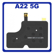 Original Γνήσιο Samsung Galaxy A22 5G A226 (SM-A226B, SM-A226B/DS, SM-A226B/DSN) Antenna Coil NFC Module Flex Καλώδιο Κεραίας NFC GH81-20713A (Service Pack By Samsung)