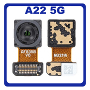 Original &Gamma;&nu;ή&sigma;&iota;&omicron; Samsung Galaxy A22 5G A226 (SM-A226B, SM-A226B/DS, SM-A226B/DSN) Front Selfie Camera Module Flex 8 MP f/2.0 Wide &Mu;&pi;&rho;&omicron;&sigma;&tau;&iota;&nu;ή &Mu;&pi;&rho;&omicron;&sigma;&tau;ά &Kappa;ά&mu;&epsilon;&rho;&alpha; GH81-20722A (Service Pack By Samsung)