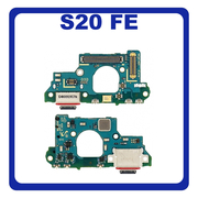 Γνήσια Original Samsung Galaxy S20 FE G780, S20 FE 5G G781, ΚΑΛΩΔΙΟΤΑΙΝΙΑ ΦΟΡΤΙΣΗΣ SUB CHARGING BOARD (CHARGE CONNECTOR DOCK FLEX) + MIC ΜΙΚΡΟΦΩΝΟ TYPE-C USB PLUG GH96-13917A (Service Pack By Samsung)