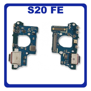 Γνήσια Original Samsung Galaxy S20 FE 5G G781, ΚΑΛΩΔΙΟΤΑΙΝΙΑ ΦΟΡΤΙΣΗΣ SUB CHARGING BOARD (CHARGE CONNECTOR DOCK FLEX) + MIC ΜΙΚΡΟΦΩΝΟ TYPE-C USB PLUG GH96-13848A (Service Pack By Samsung)