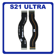 Γνήσια Original Samsung Galaxy S21 Ultra 5G, Galaxy S 21 Ultra 5G (SM-G998B, SM-G998B/DS, SM-G998U) FPCB IF Main LCD Flex Cable Καλωδιοταινία Οθόνης GH59-15418A (Service Pack By Samsung)