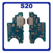 HQ OEM Συμβατό Με Samsung Galaxy S20, Galaxy S 20 (SM-G980, SM-G980F, SM-G980F/DS) USB Type-C Charging Dock Connector Flex Sub Board, Καλωδιοταινία Υπό Πλακέτα Φόρτισης + Microphone Μικρόφωνο (Premium A+​)