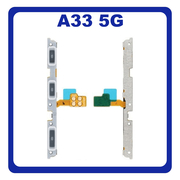 Γνήσια Original Samsung Galaxy A33 5G (SM-A336E, SM-A336B) Power Key Flex Cable On/Off + Volume Key Buttons Καλωδιοταινία Πλήκτρων Εκκίνησης + Έντασης Ήχου GH96-15076A (Service By Samsung)