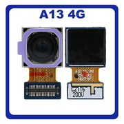 Γνήσια Original Samsung Galaxy A13 (SM-A135F, SM-A135F/DS, SM-A135M) Main Rear Back Camera Module Flex Πίσω Κεντρική Κάμερα 50 MP, f/1.8, (wide), PDAF GH96-14892A (Service Pack By Samsung)