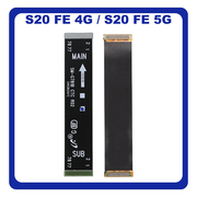 Γνήσια Original Samsung Galaxy S20 FE 4G (SM-G780F, SM-G780F/DSM), Galaxy S20 FE 5G (SM-G781B) Main Flex Cable Καλωδιοταινία Οθόνης GH59-15385A (Service Pack By Samsung)