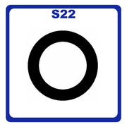 Γνήσια Original Samsung Galaxy S22 5G (SM-S901B), (Ultrawide) Rear Back Camera Glass Lens Πίσω Τζαμάκι Κάμερας Black Μαύρο GH64-08687A (Service Pack By Samsung)