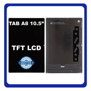 Γνήσια Original Samsung Galaxy Tab A8 10.5 (2021) (SM-X200, SM-X205) TFT LCD Display Screen Assembly Οθόνη + Touch Screen Digitizer Μηχανισμός Αφής Gray Μαύρο GH81-21915A (Service Pack By Samsung)