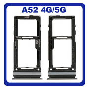 Original &Gamma;&nu;ή&sigma;&iota;&omicron; Samsung Galaxy A72 4G A725 , A72 5G A726 (A725F, A725F/DS, A726B, A726B/DS) Sim Tray Slot + MicroSD Tray GH98-46290A (Service Pack By Samsung)