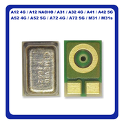 Γνήσια Original Samsung Galaxy A12 (SM-A125F/DSN), A12 Nacho (SM-A127F/DSN), A31 (SM-A315F), A32 4G (SM-A325F), A41 (SM-A415F/DSN), A42 5G (SM-A426B), A52 4G (SM-A525F), M31 (SM-M315F) Microphone Μικρόφωνο 3003-001256 (Service Pack By Samsung)
