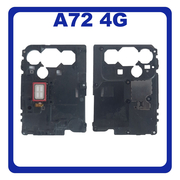 Γνήσια Original Samsung Galaxy A72, Galaxy A 72 (SM-A725F, SM-A725F/DS), EarPiece Receiver Speaker Ακουστικό With Plastic Plate​ (Service Pack By Samsung)