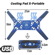Cooling pad x-Portable Blue