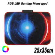 Rgb led Gaming Mousepad 25x35cm Core
