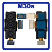 HQ OEM Συμβατό Για Samsung Galaxy M30s, Galaxy M 30s (SM-M307F, SM-M307FN) Main Rear Back Camera Module Flex Κεντρική Κάμερα 48MP+8MP+5MP (Grade AAA+++)