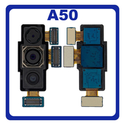 HQ OEM Συμβατό Για Samsung Galaxy A50 (SM-A505F, SM-A505FN) Main Rear Back Camera Module Flex Κεντρική Κάμερα 25 MP+8 MP+5MP (Premium A+)