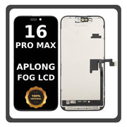Γνήσια Original FOG For Apple iPhone 16 Pro Max (A3296, A3084, A3295, A3297) LTPO Super Retina XDR OLED Οθόνη LCD Display Screen Assembly Οθόνη + Touch Screen Digitizer Μηχανισμός Αφής Black Μαύρο​ (Lifetime Warranty Για Συνεργατες B2B)